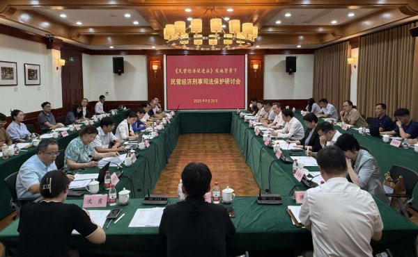 佳荣网配 上海社科院举办研讨会 聚焦民营经济刑事司法保护