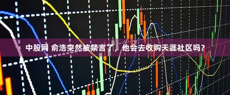 中股网 俞浩突然被禁言了，他会去收购天涯社区吗？